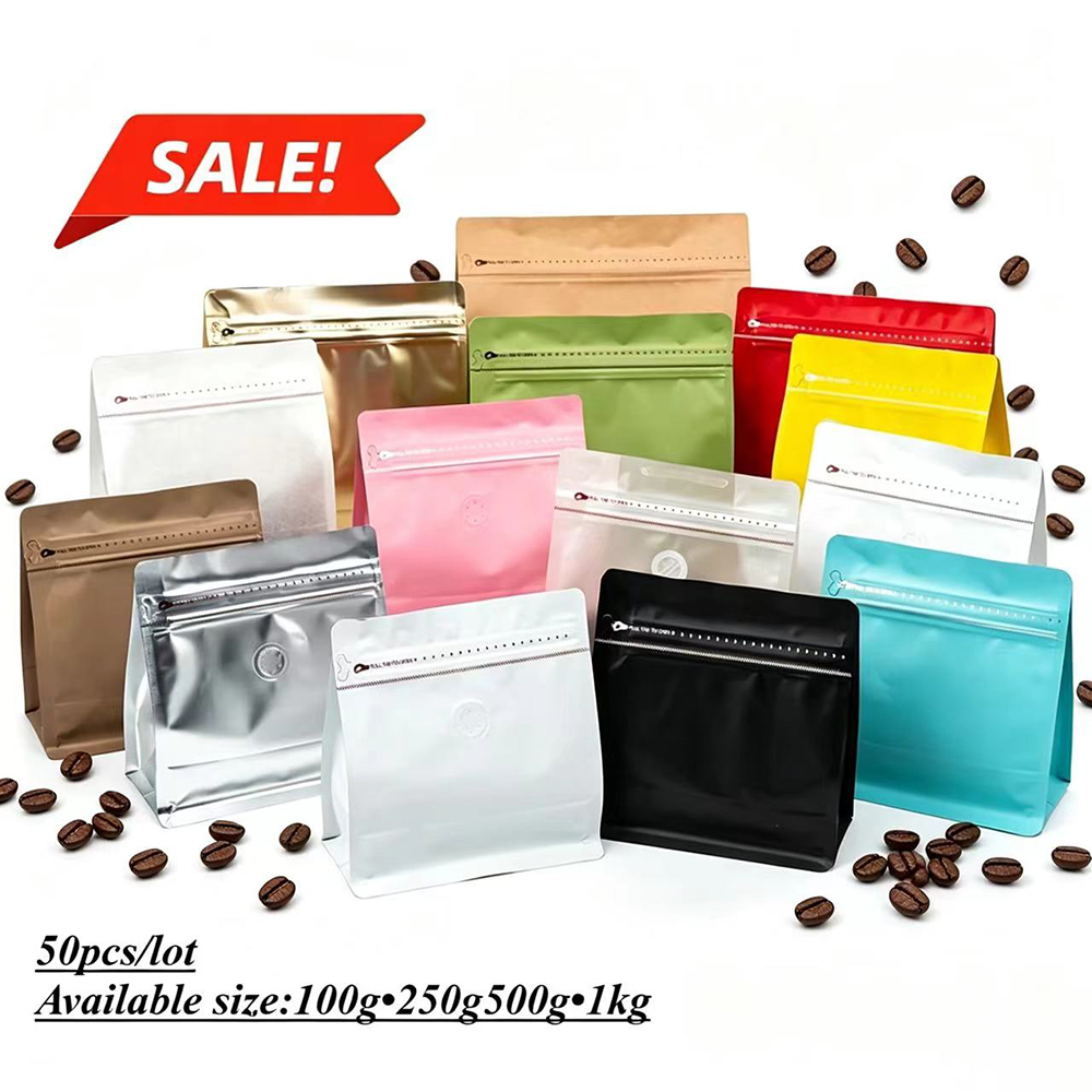 Food Snacks For Party - 50pcs Matte Black Mylar Aluminium Foil