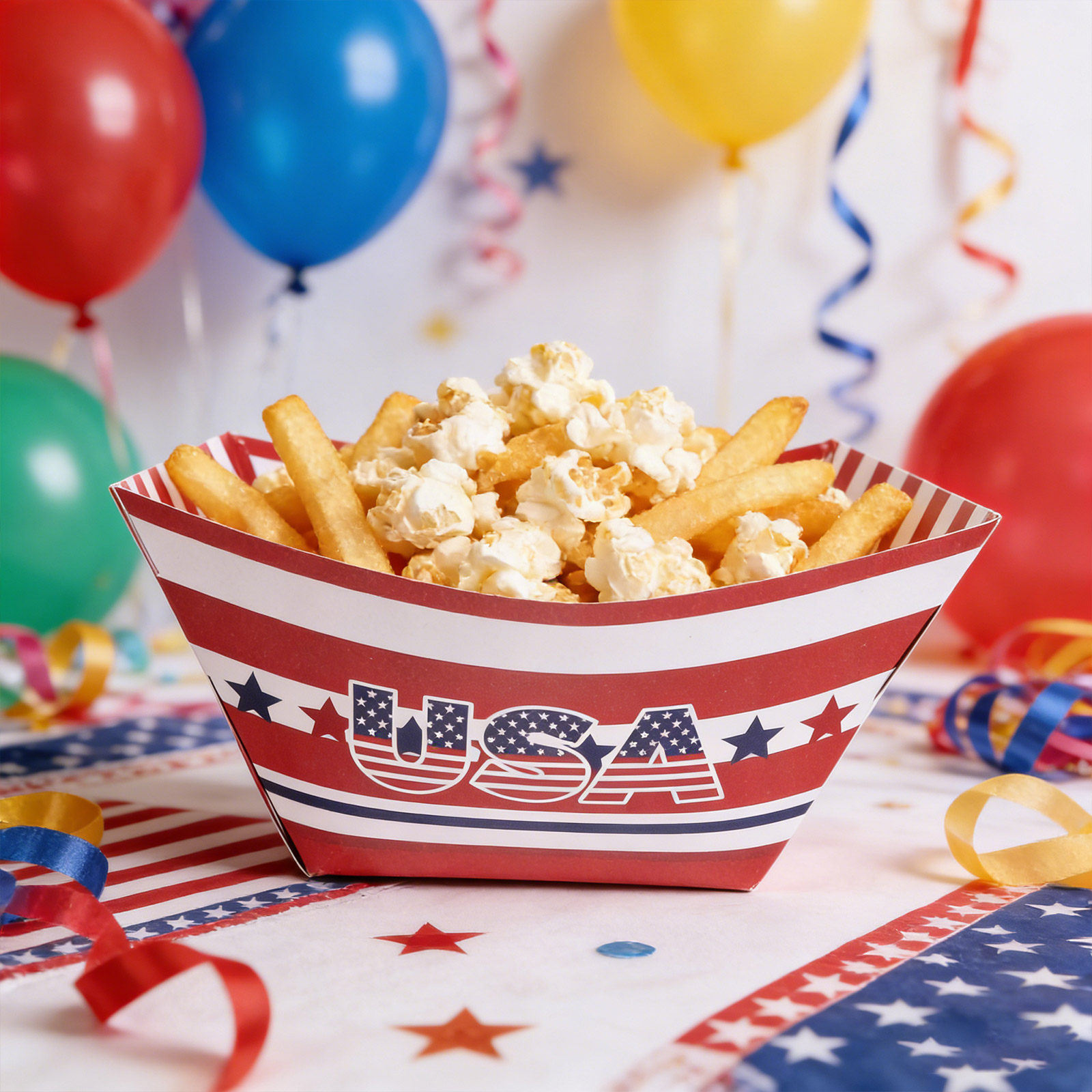 Food Snacks For Party - 12Pcs Independence Day Party Snack Boxes