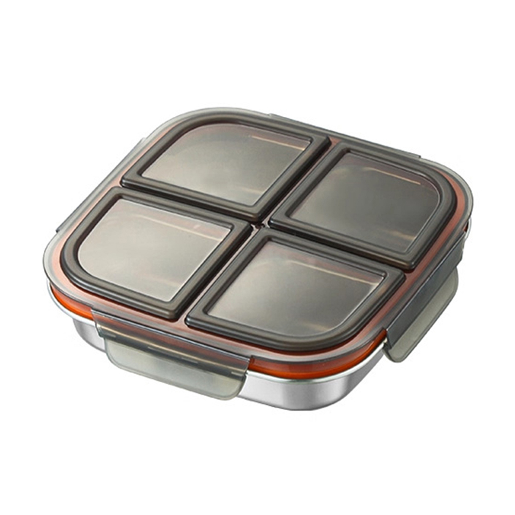 Food Snacks For Camping - 2 Pack Stainless Steel Snack Box