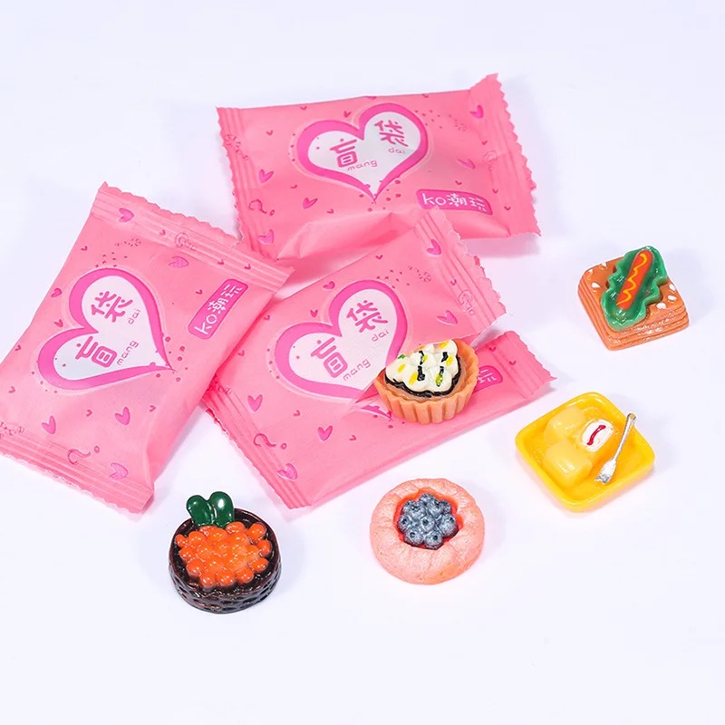 Food Drink Snacks - Random Style Bag Miniature Food Toy