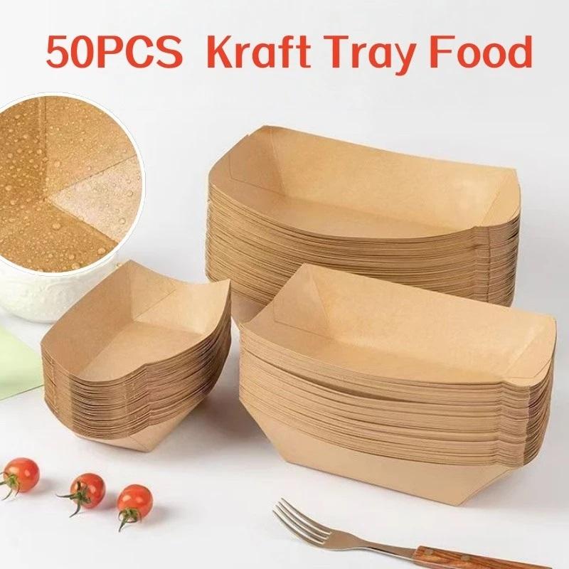 Heat Resistant Disposable Kraf - Food Snacks For Camping 评论和价格