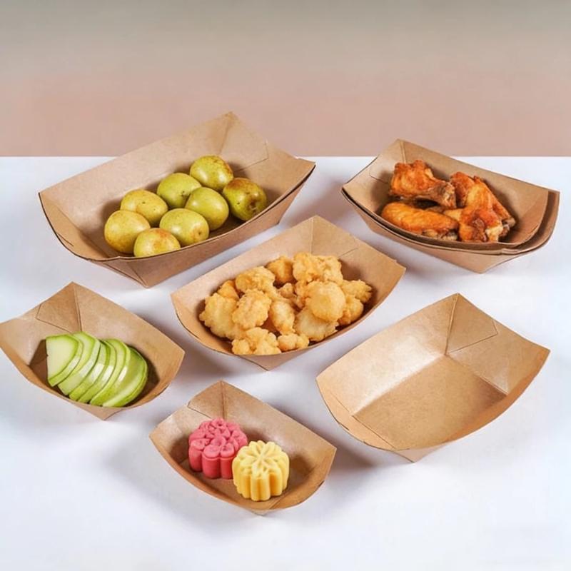 Heat Resistant Disposable Kraf - Food Snacks For Camping 评论和价格