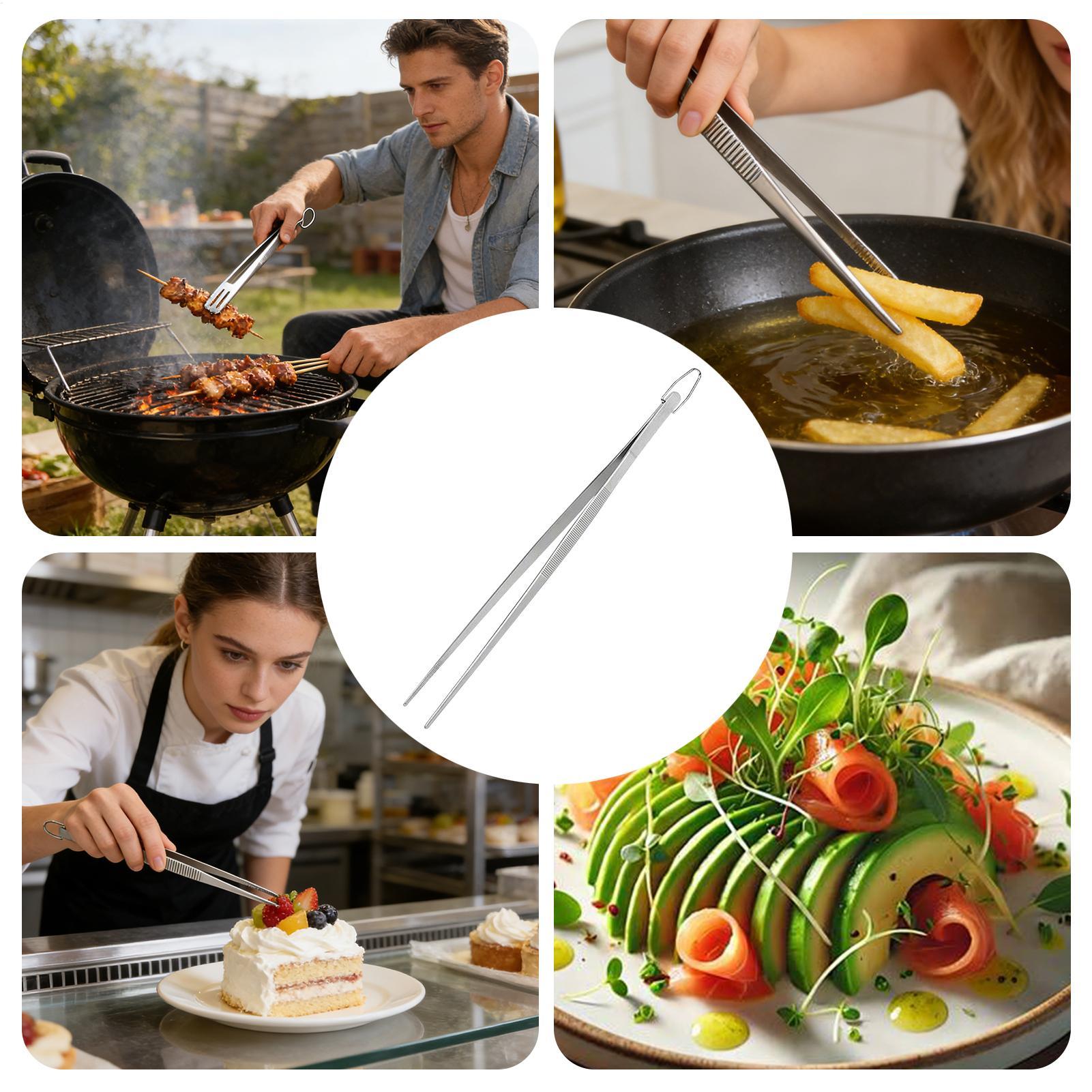 Cooking Tongs Tweezers Food To - Food Snacks For Party 评论和价格