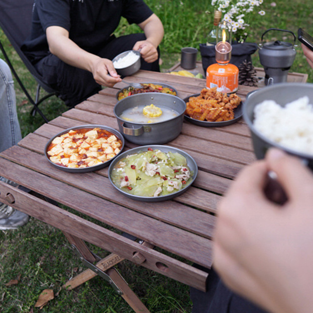 1Pcs Lightweight Aluminium All - Food Snacks For Camping 评论和价格