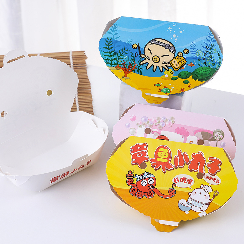 100Pcs Disposable Cartoon Octo - Food In Japanese Snacks 评论和价格
