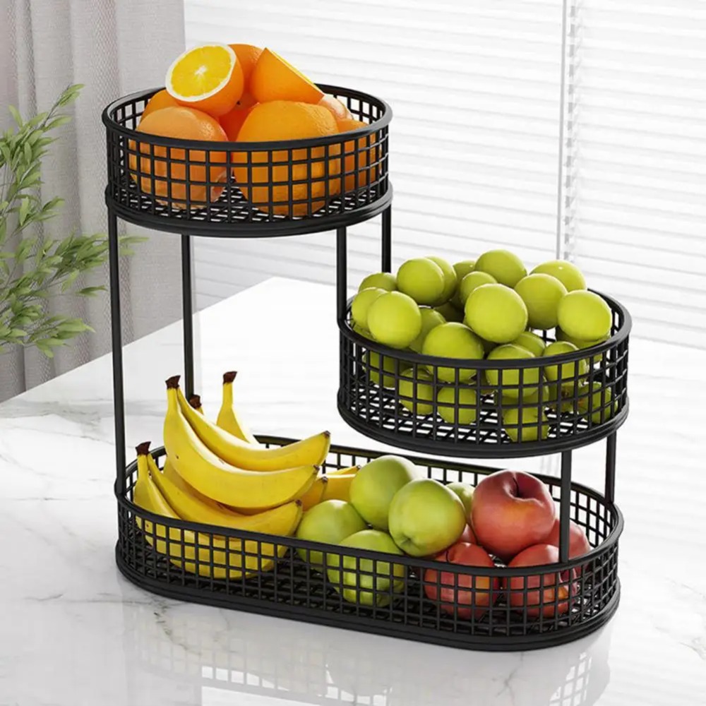 Three-layer Fruit Basket  Livi - Food Drink Snacks 评论和价格