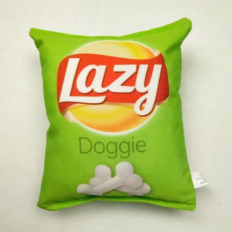 Potato Chip Bag Funny Dog Toys - Food Snacks Chips 评论和价格