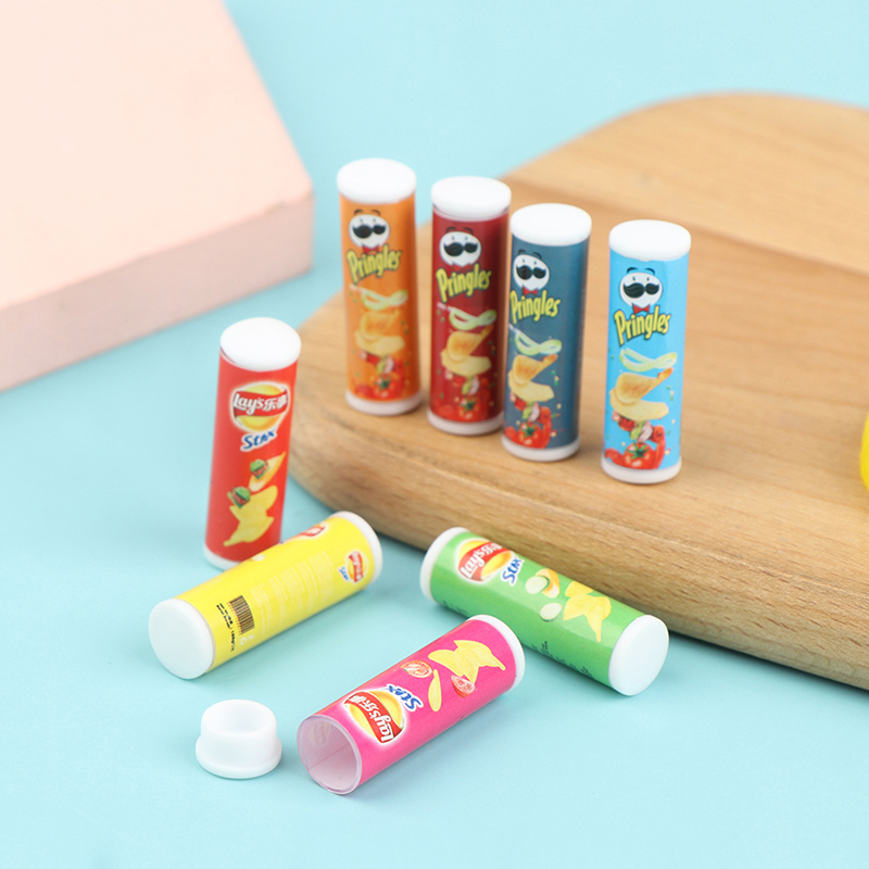 VP 4pcs/set Miniature Items 1: - Food Snacks Chips 评论和价格