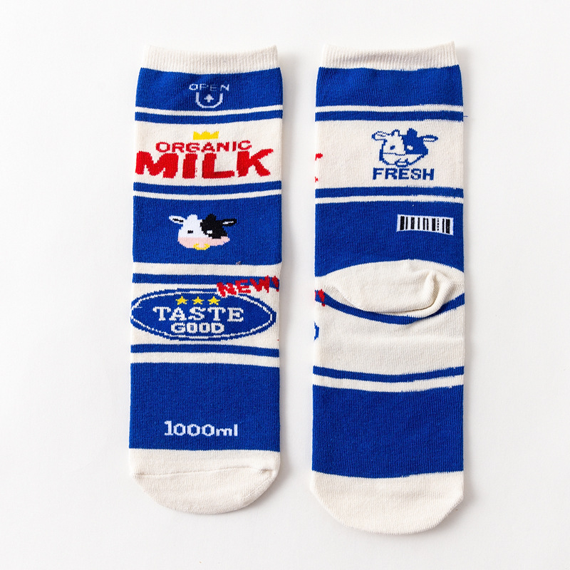 1 Pair Fashion Women Sock Funn - Food In Japanese Snacks 评论和价格