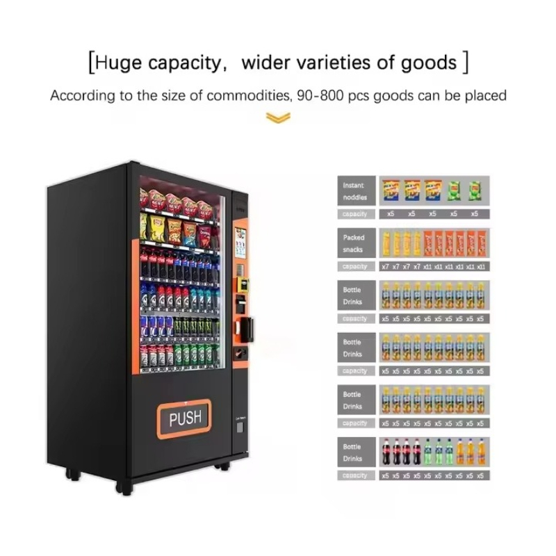 Customized Touch Screen Smart  - Food Drink Snacks 评论和价格
