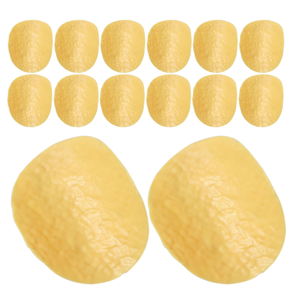 30Pcs Realistic Simulation Pot - Yellow Food Snacks 评论和价格