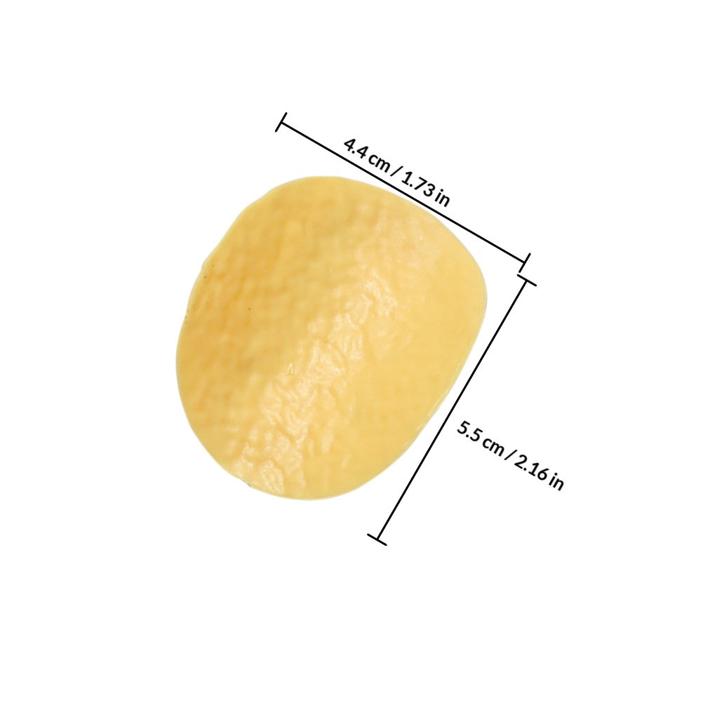30Pcs Realistic Simulation Pot - Yellow Food Snacks 评论和价格