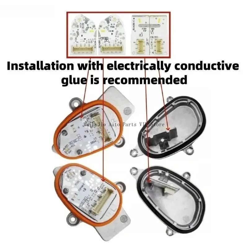 Yellow/White LED Light For BMW - Yellow Food Snacks 评论和价格