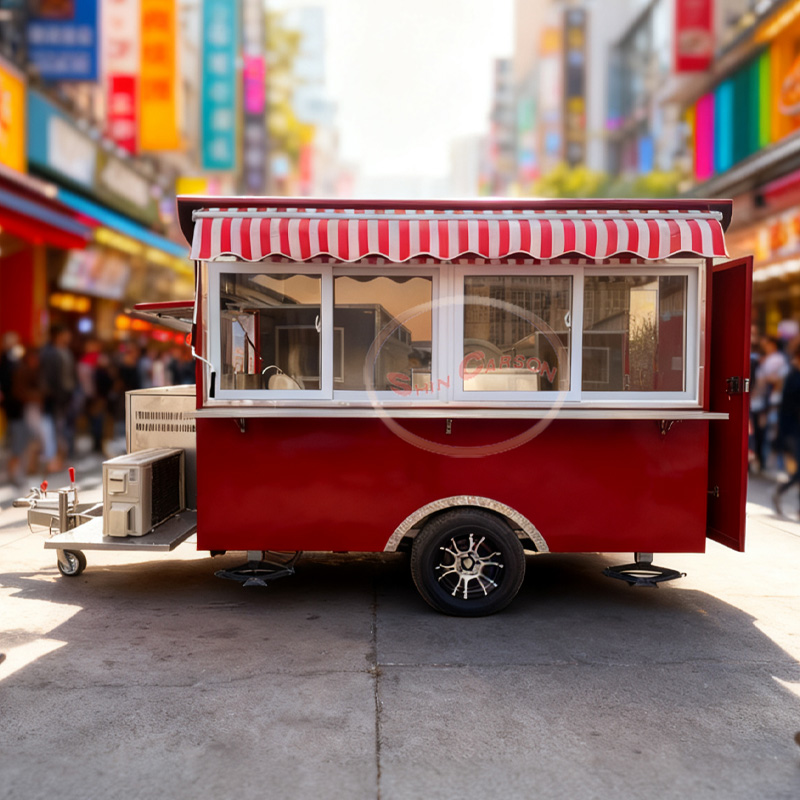 Mobile food truck, multi-funct - Food Snacks For Camping 评论和价格