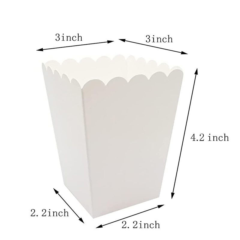12pcs Paper Candy Cartons Popc - Food Snacks For Party 评论和价格