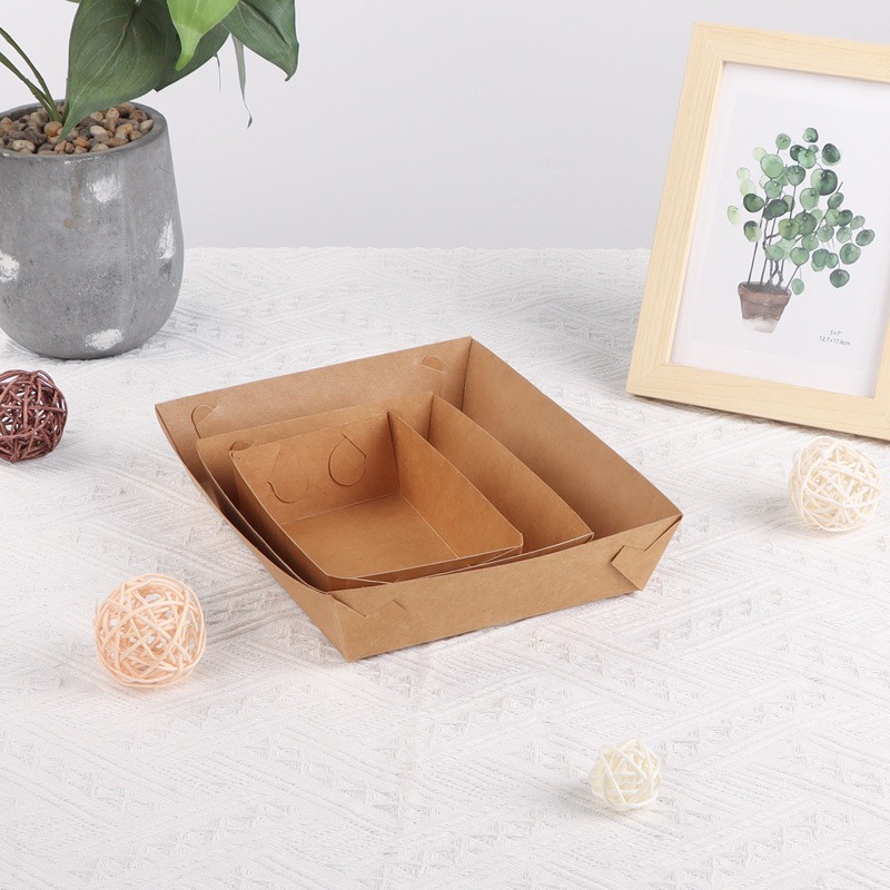 10/30/50pcs Kraft Paper Dispos - Food Snacks For Party 评论和价格