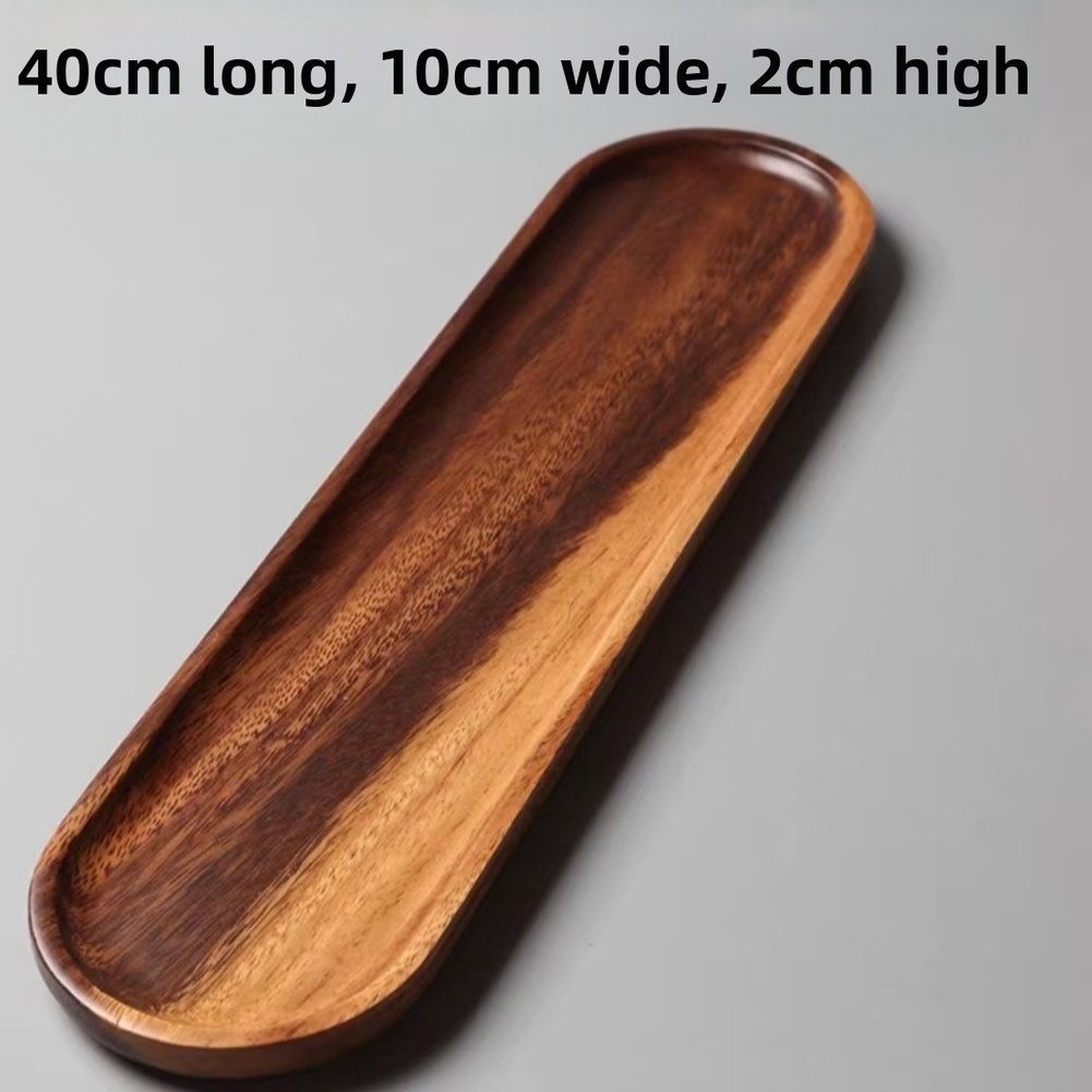 Walnut Wood Tray Tableware Rec - Food In Japanese Snacks 评论和价格