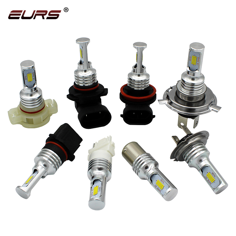 EURS 2PCS H7 Led Fog Light H4  - Yellow Food Snacks 评论和价格