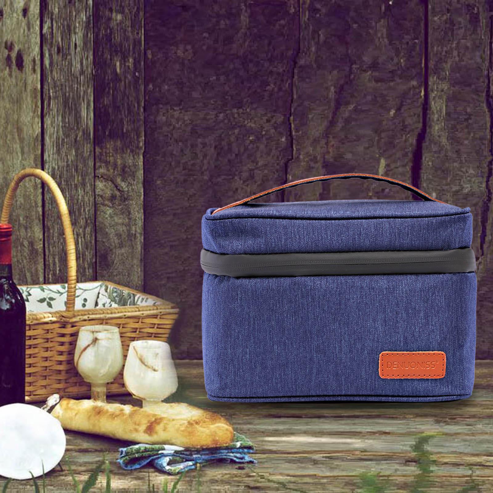 Insulated Lunch Bag Cooler Bag - Food Drink Snacks 评论和价格