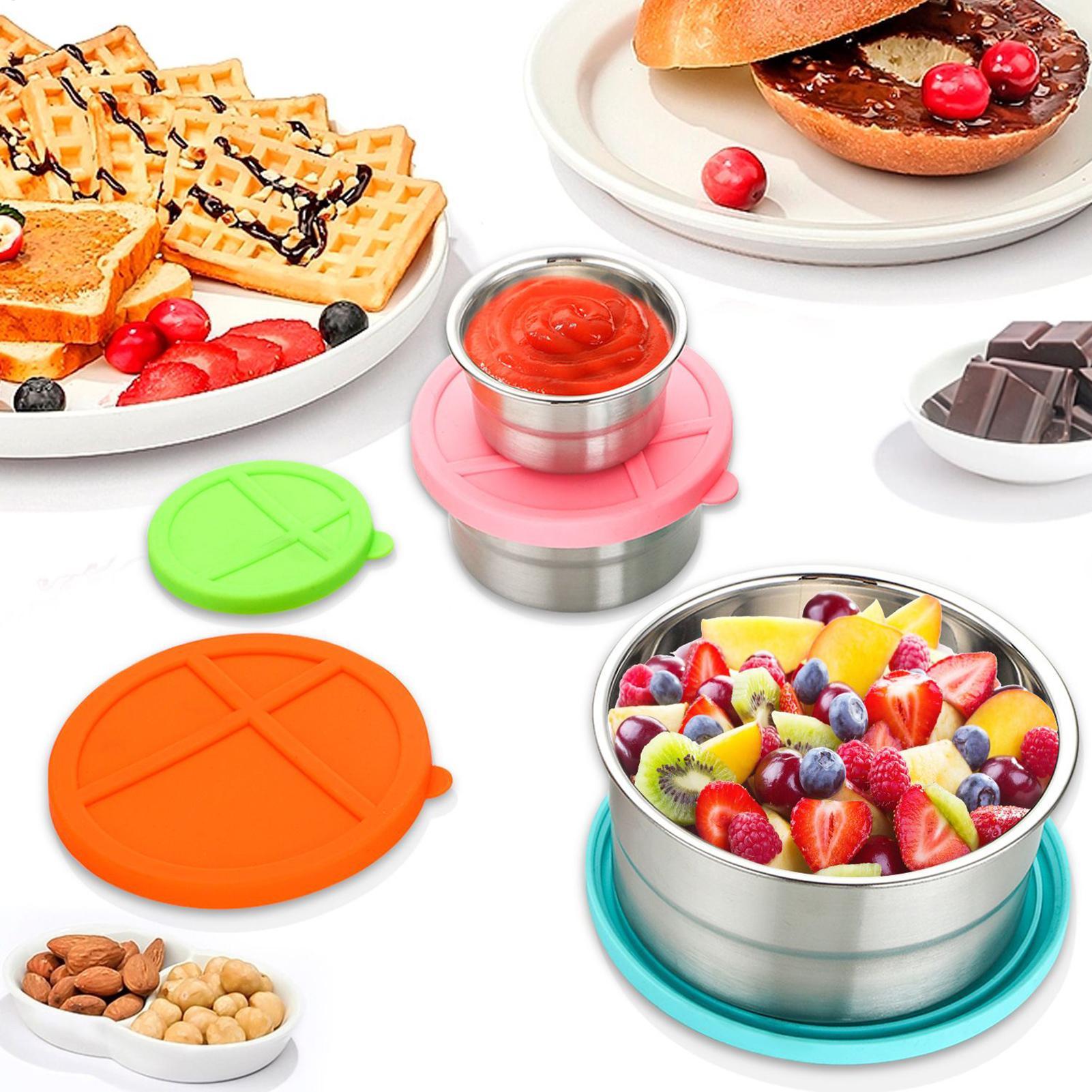 Metal Food Container 5 Pieces  - Food Snacks For Camping 评论和价格