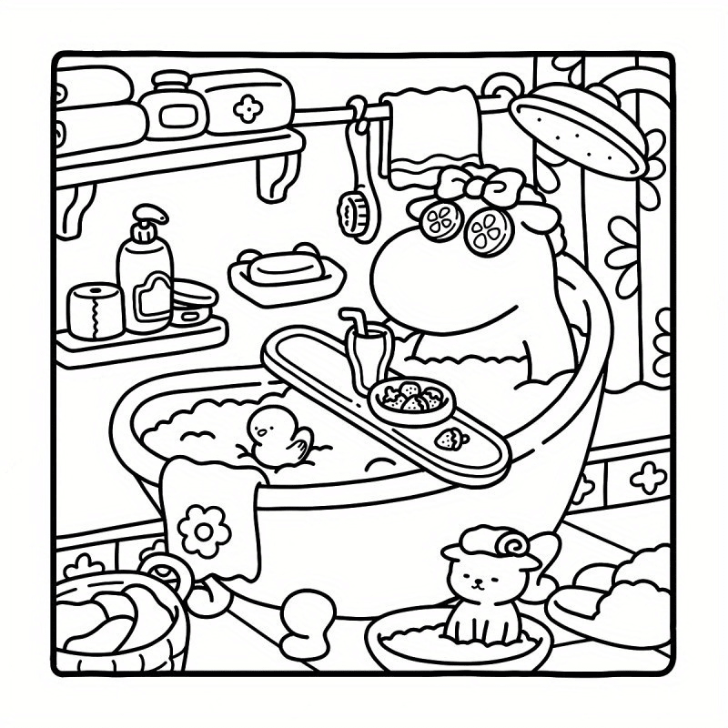 2026 Girl Moments Coloring Boo - Food Y Snacks Coloring Book 评论和价格