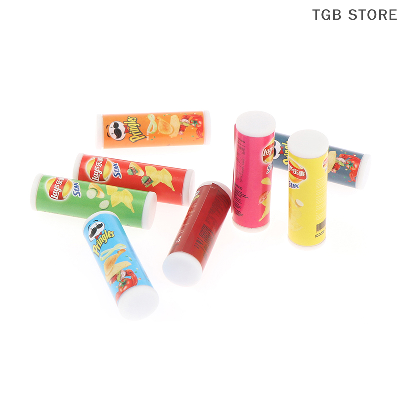 4Pcs Miniture Simulation ABS P - Food Snacks Chips 评论和价格