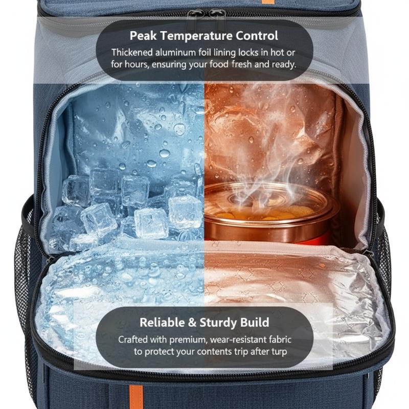 [J] Insulated Cooler Backpack  - Food Snacks Delivery 评论和价格
