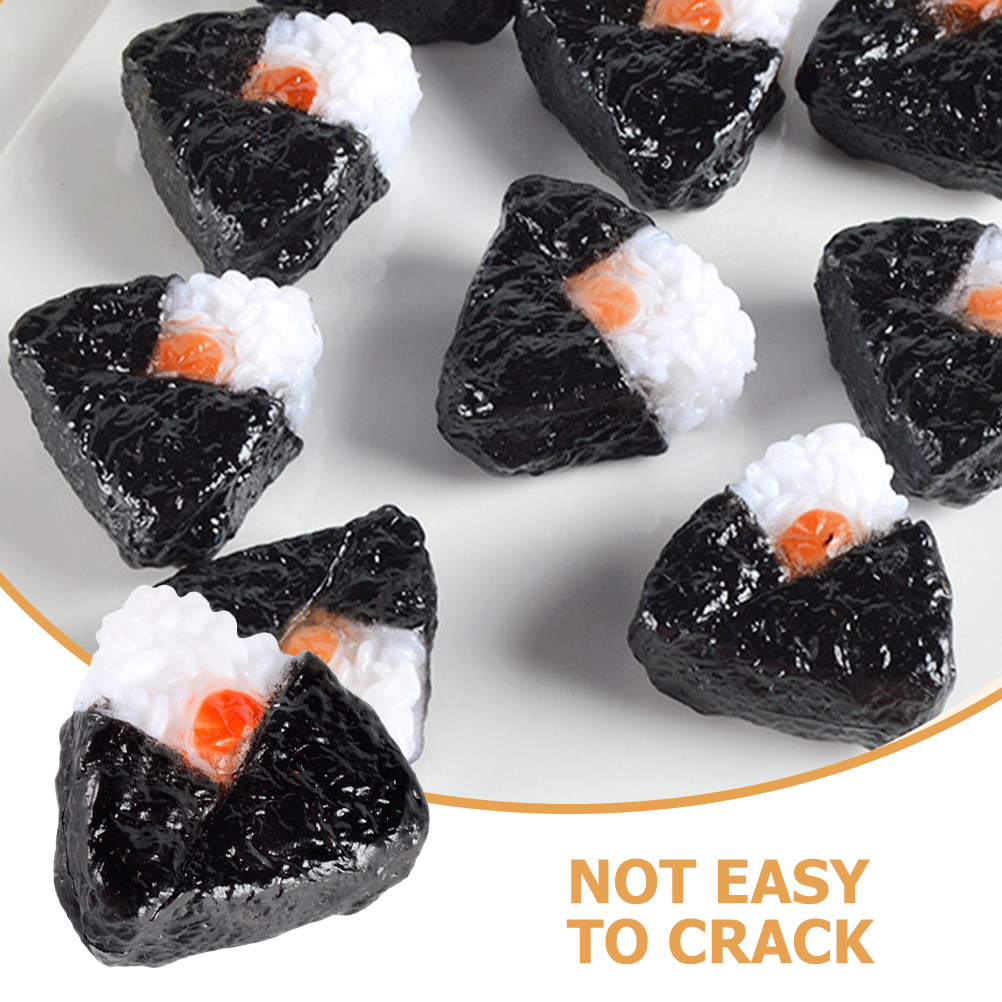 5Pcs Tiny Seaweed Wrapped Rice - Food In Japanese Snacks 评论和价格