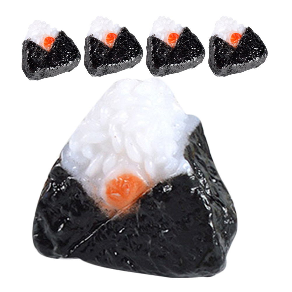 5Pcs Tiny Seaweed Wrapped Rice - Food In Japanese Snacks 评论和价格