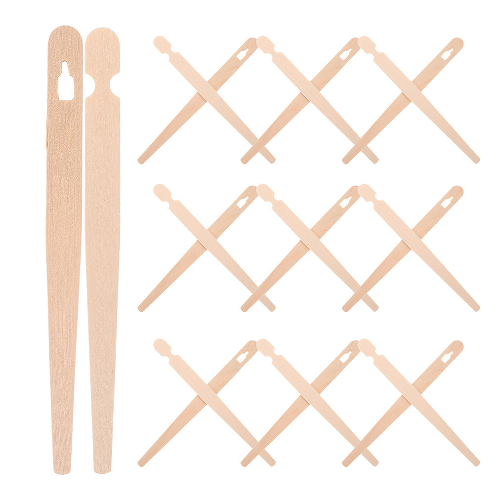 100Sets Wooden Dessert Tongs P - Food Snacks For Party 评论和价格